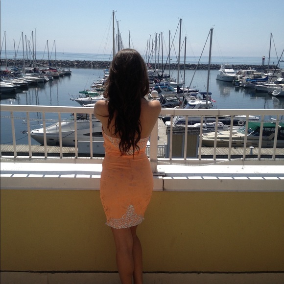 Holt Miami Hand Painted Dress - Picture 2 of 10